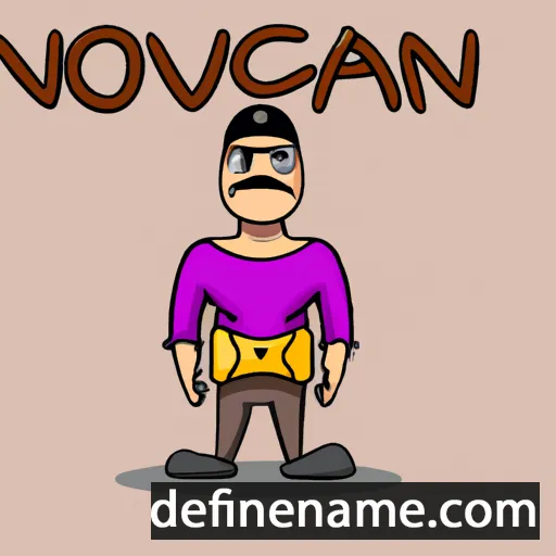 Novacián cartoon