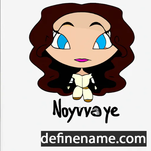 Novalyne cartoon