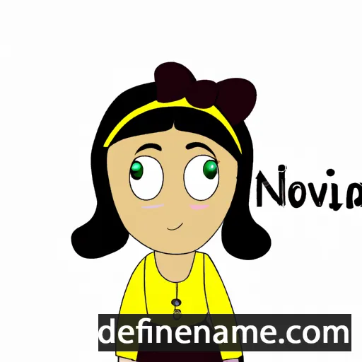 Novesia cartoon