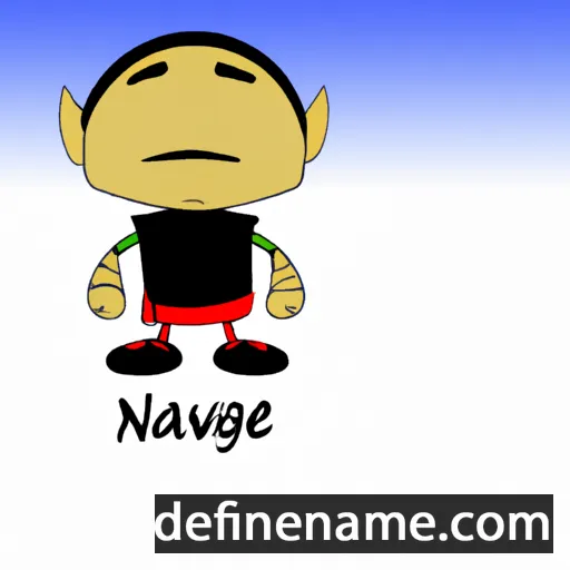 Ntxawg cartoon