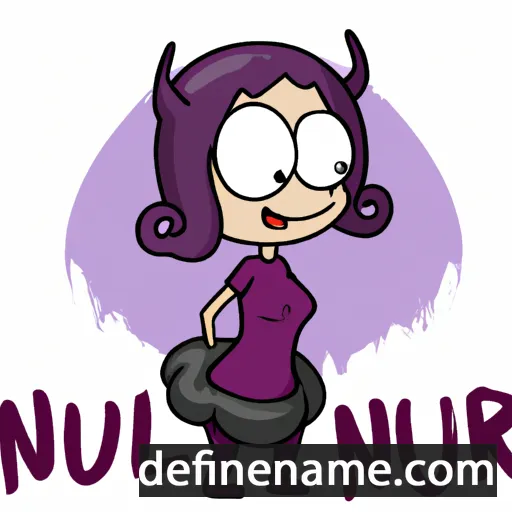 Nürlü cartoon