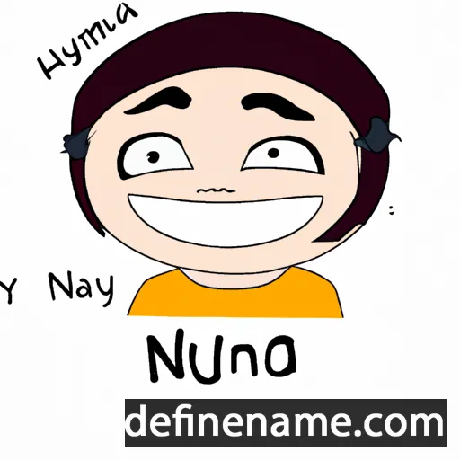 Nuanya cartoon