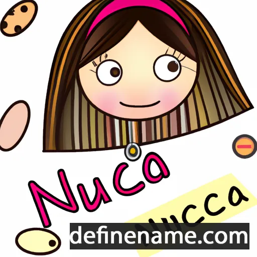 Nuccia cartoon