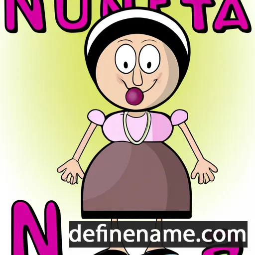 Nunziata cartoon