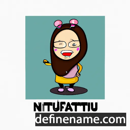 Nurfatin cartoon