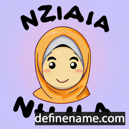 Nurhaliza cartoon