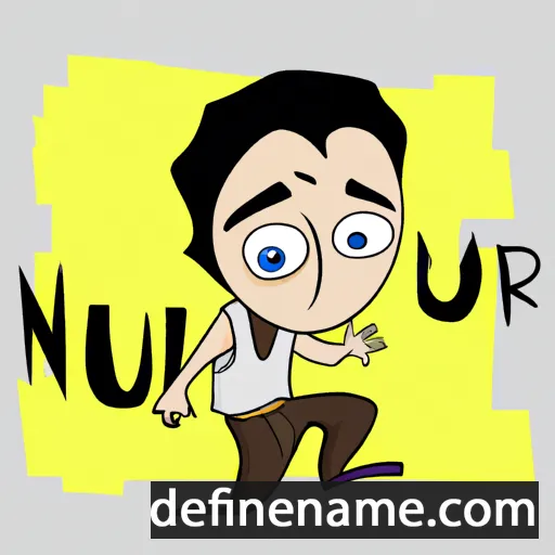 cartoon of the name Nuri