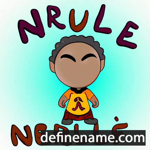 Nuriel cartoon