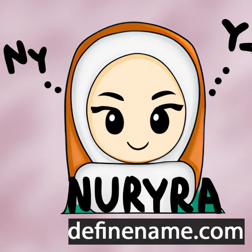 Nuriyah cartoon