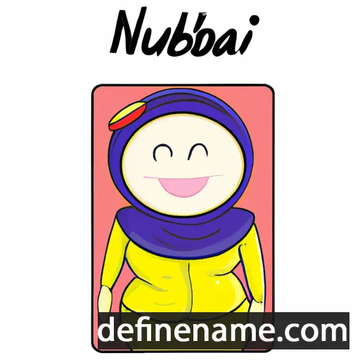 Nusaibah cartoon