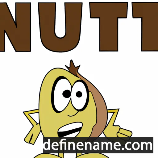 Nut cartoon