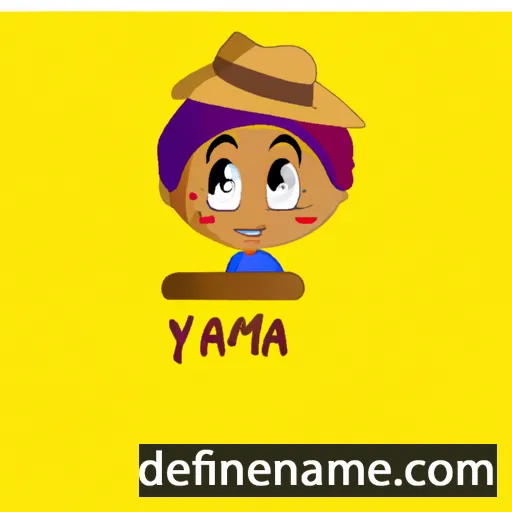 Nyaméama cartoon