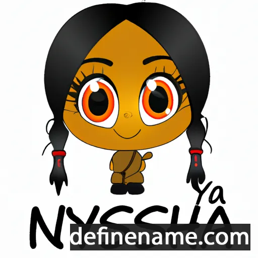 Nyasha cartoon