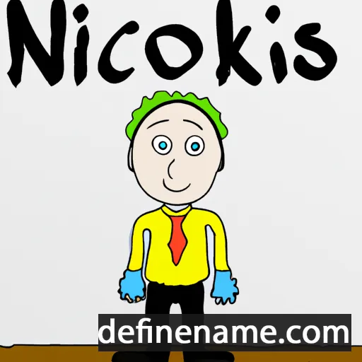 Nyckolas cartoon