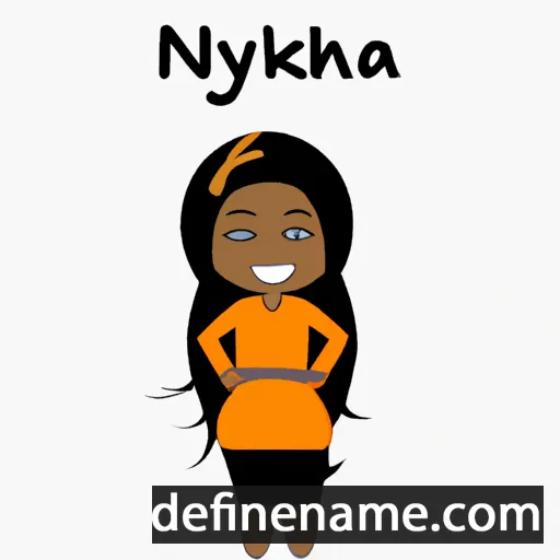 Nyikairah cartoon