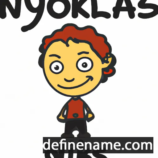 Nykolas cartoon