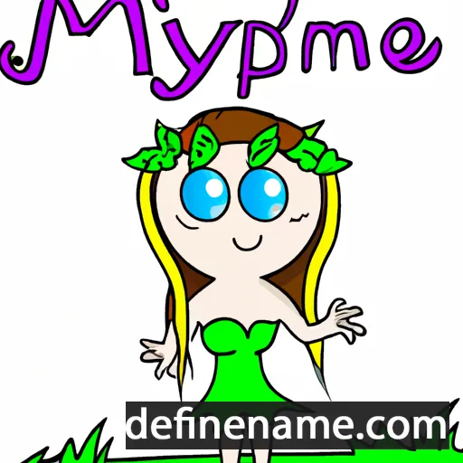 Nymph cartoon