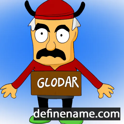 Ödgärd cartoon