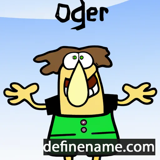 Ödgerd cartoon