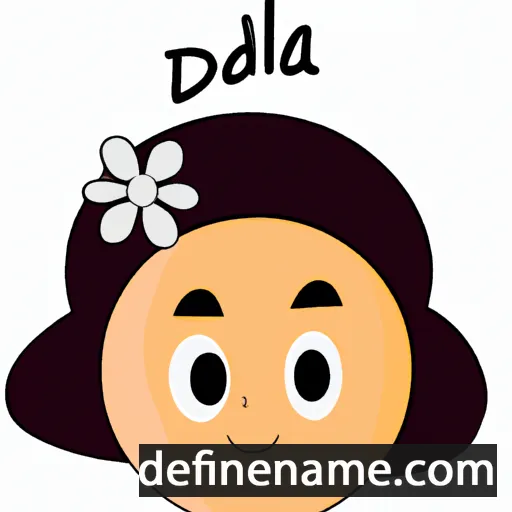 Odélia cartoon