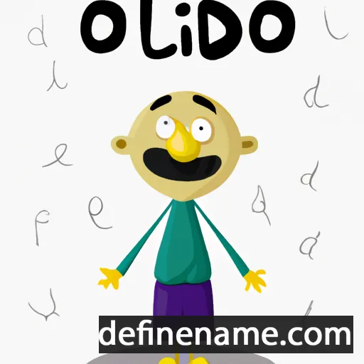 Odiló cartoon