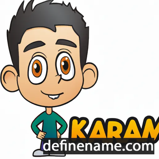 Karim cartoon