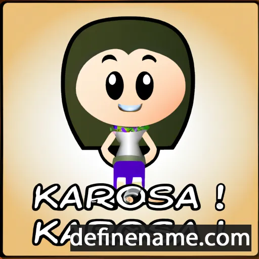 Karissa cartoon