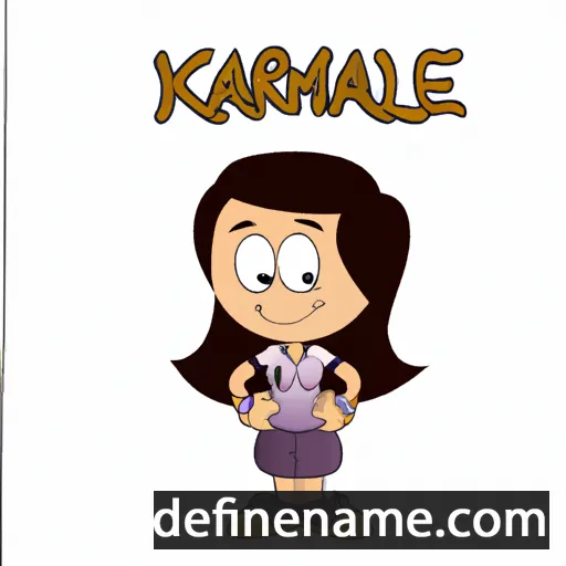 Karmela cartoon