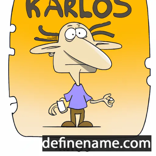 Karolos cartoon