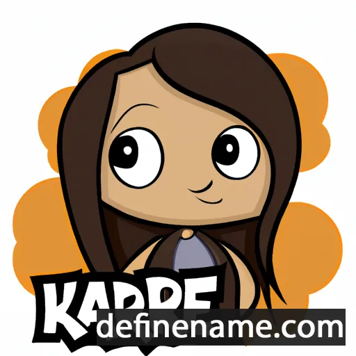 Karrie cartoon