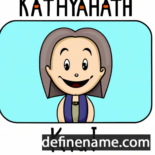 Katharyn cartoon