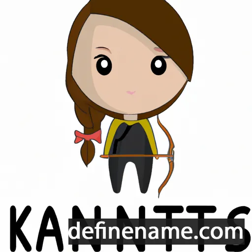 Katniss cartoon