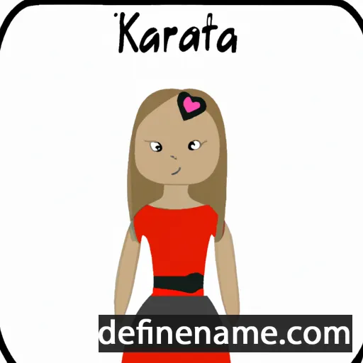 Katrīna cartoon