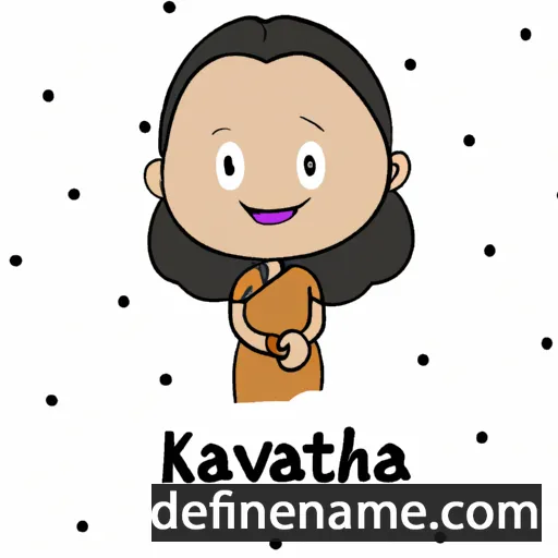 Kavitha cartoon