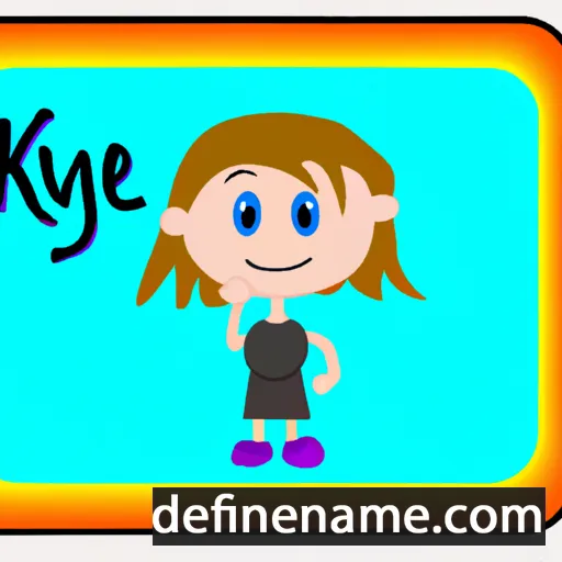 Kaycee cartoon