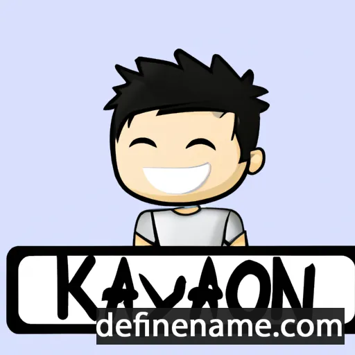 cartoon of the name Kayin