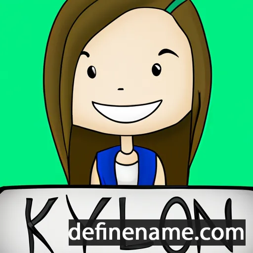 Kaylyn cartoon