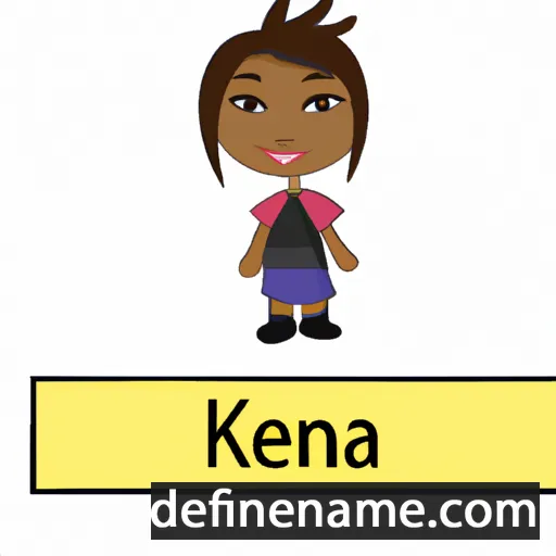 Keanna cartoon