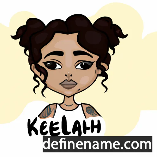 Kehlani cartoon