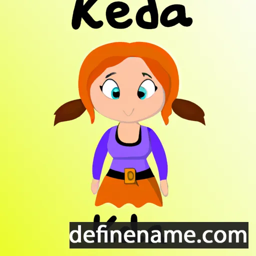 Kelda cartoon