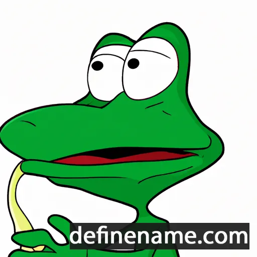 Kermit cartoon