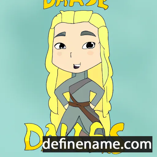 Khaleesi cartoon