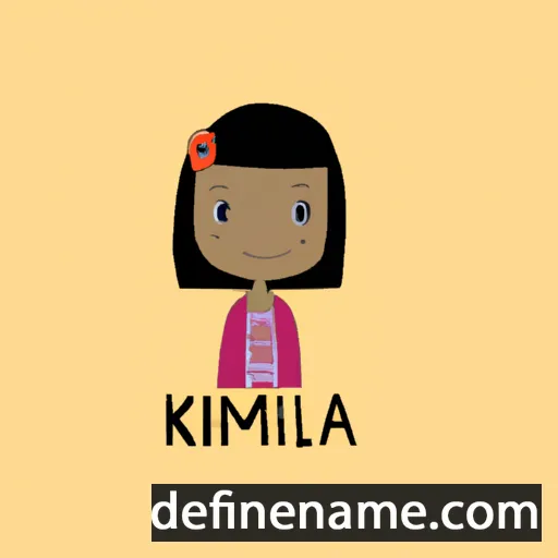 Kimimela cartoon