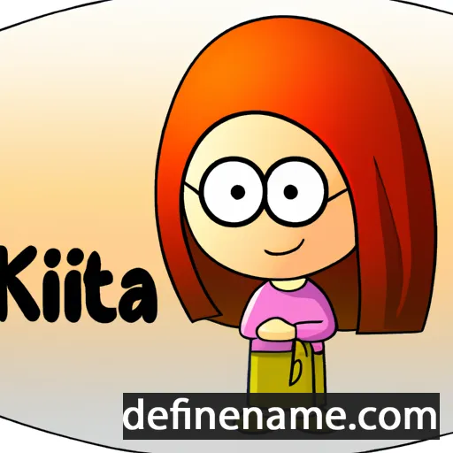 Kirtida cartoon