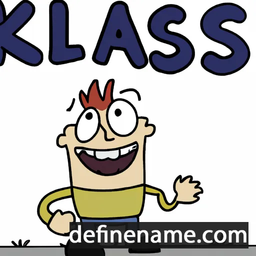 Klas cartoon