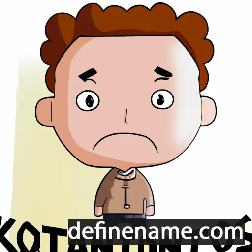 Konstantinos cartoon