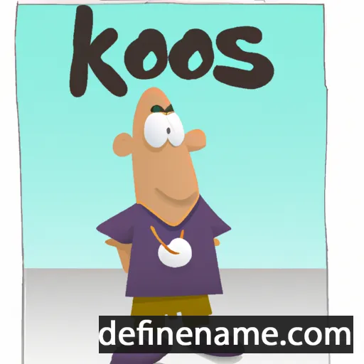 Koos cartoon