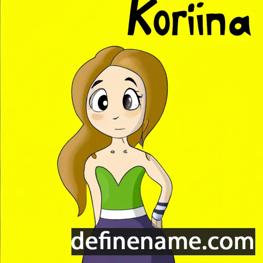 Korinna cartoon