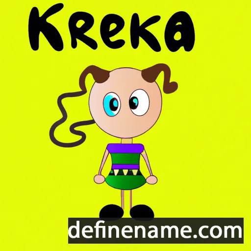 Kreka cartoon