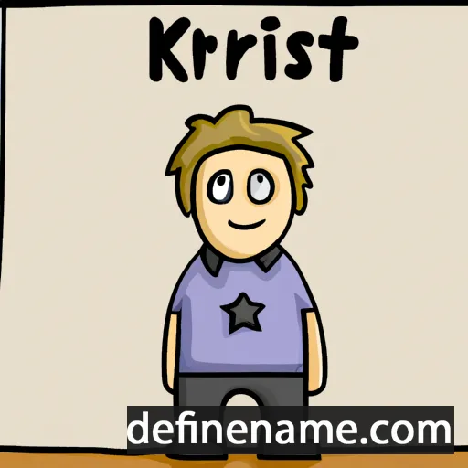 Krištof cartoon